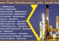 Power Plant Maintenance Jobs Saudi Arabia